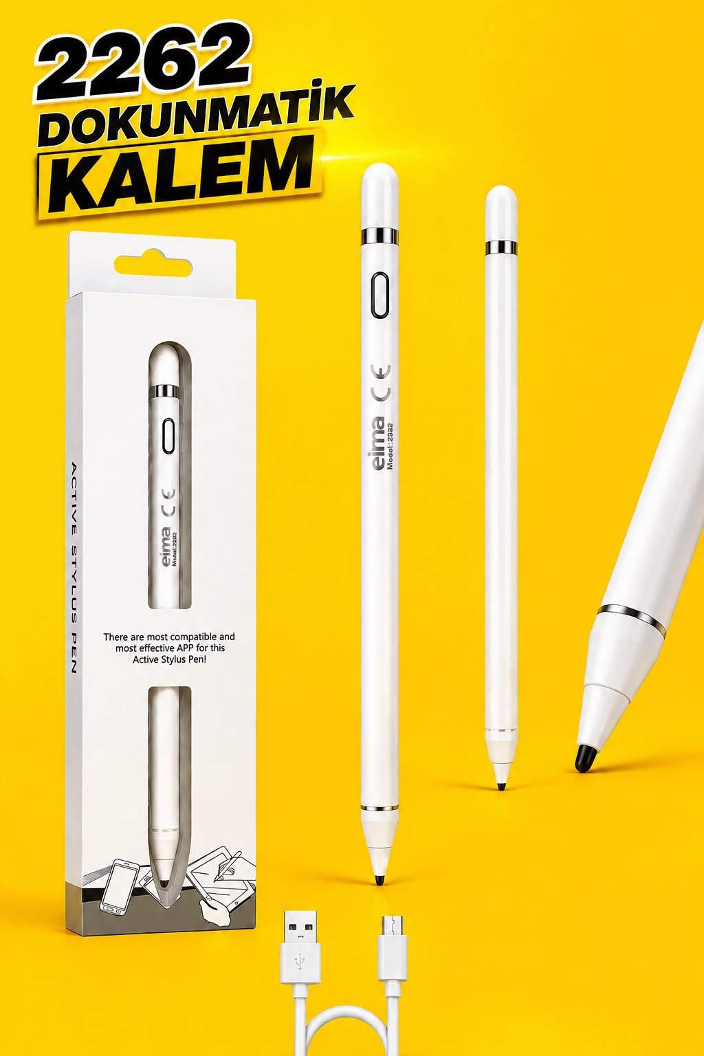 2262 Dokunmatik Kalem (Active Stylus Pen)
